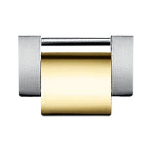 oem oyster 17mm yellow gold and steel link rosy170a