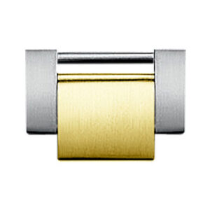 oyster 14mm yellow gold with steel vintage link rosy140av