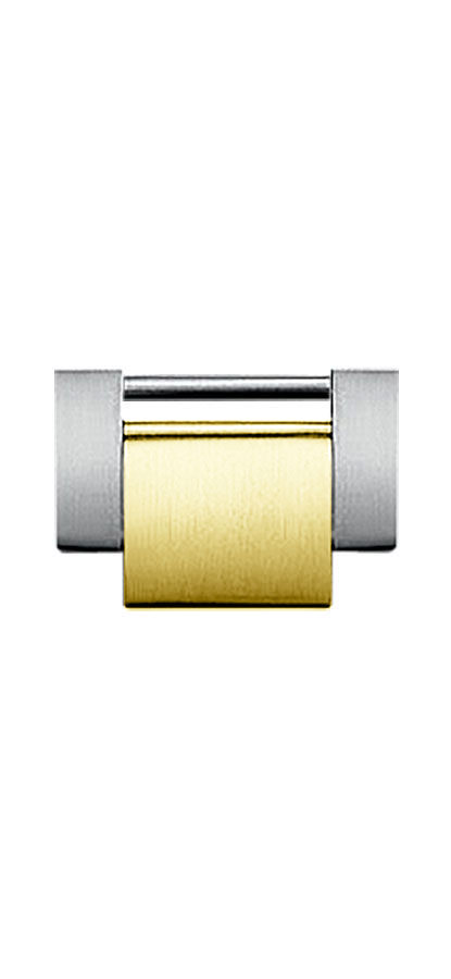 oyster 155mm yellow gold with stainless steel vintage link rosy155av oyster 155mm yellow gold with stainless steel vintage link rosy155av