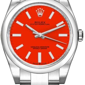 Oyster Perpetual 31 Coral Red Dial Women's Watch 277200-0008