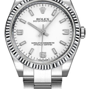 Oyster Perpetual 31 White Dial Women's Watch 177234