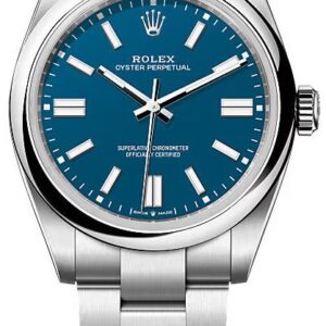 Oyster Perpetual 41 Blue Dial Men's Watch 134300-0009