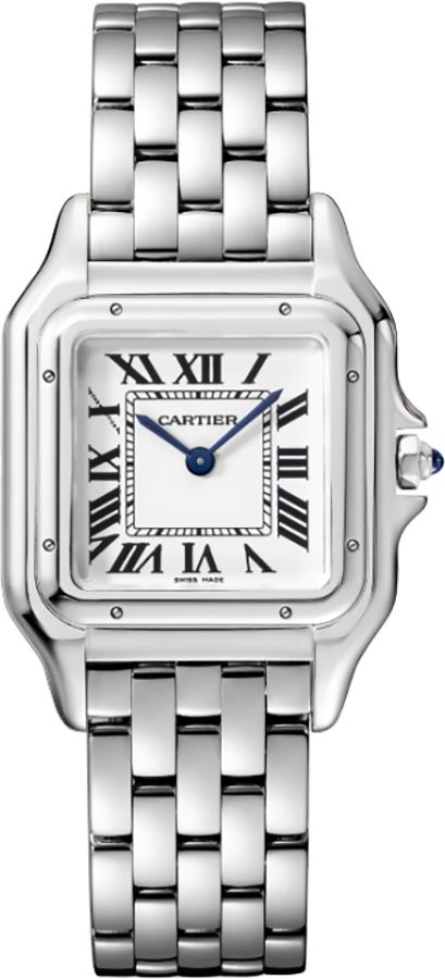 panthere de cartier medium steel quartz womens watch wspn0015 panthere de cartier medium steel quartz womens watch wspn0015