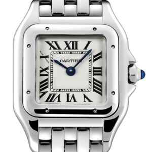 panthere de cartier silver dial womens luxury watch wspn0007