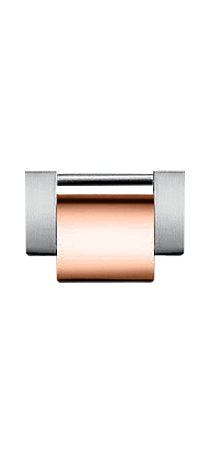 rose gold with stainless steel oyster 155mm link rosr155a rose gold with stainless steel oyster 155mm link rosr155a