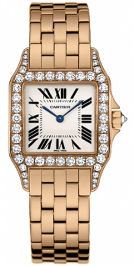 santos demoiselle 18k rose gold womens watch wf9007z8 santos demoiselle 18k rose gold womens watch wf9007z8