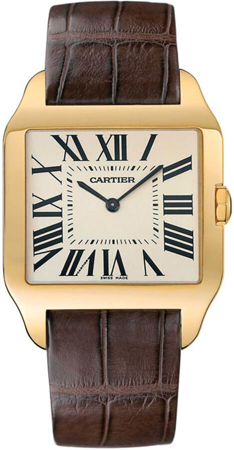 santos dumont 18k yellow gold mens watch w2008751 santos dumont 18k yellow gold mens watch w2008751