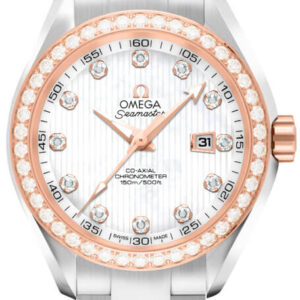seamaster aqua terra diamond womens luxury watch 23125342055003