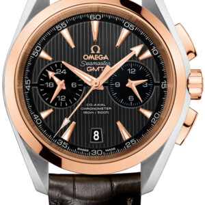 seamaster aqua terra steel rose gold mens watch 23123435206001