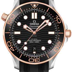 Seamaster Black Dial 42mm Men's Watch 210.22.42.20.01.002