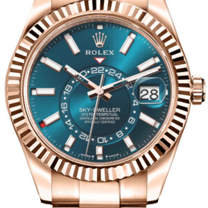 Sky-Dweller 18k Everose Gold Men's Watch 336935-0001