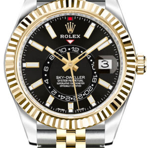 Sky-Dweller Oystersteel & Yellow Gold Men's Watch 326933-0005