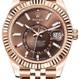 Sky-Dweller Rose Gold Jubilee Bracelet Men's Watch 336935-0006