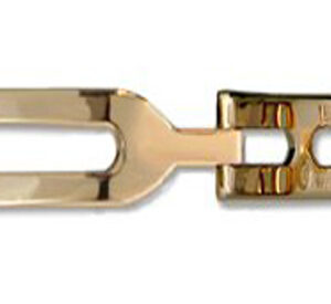 solid gold 18mm deployment watch buckle vc270152