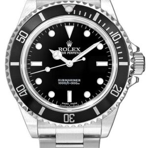 Submariner Black Dial Stainless Steel 40mm Men's Watch 14060