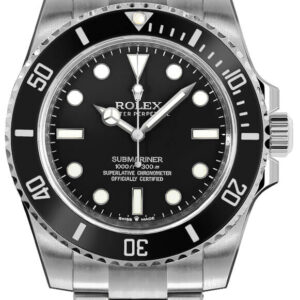 Submariner Black Dial Stainless Steel Men's Watch 124060-0001