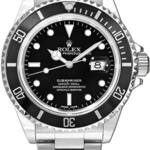 Submariner Date Black Dial Men's Watch 16800