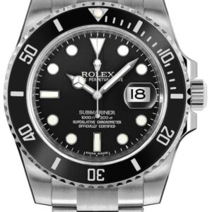 Submariner Date Black Dial Oystersteel Men's Watch 116610LN-0001