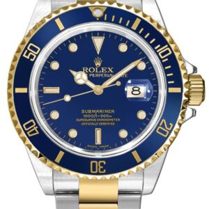 Submariner Date Blue Dial Men's Watch 16613LB
