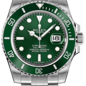 Submariner Date Hulk Oystersteel Green Dial Men's Watch 116610LV-0002