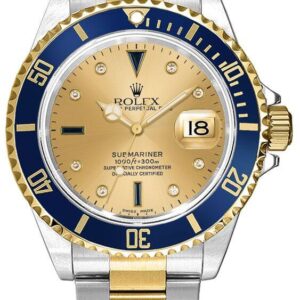 Submariner Date Serti Dial Men's Watch 16613