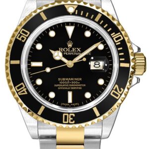 Submariner Date Yellow Gold & Stainless Steel Men's Watch 16613LN