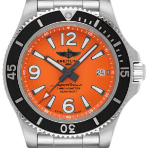 Superocean 42 Men's Orange Watch A17366D71O1A1