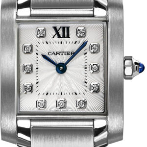 tank francaise diamond dial womens dress watch we110006