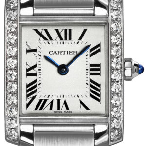 tank francaise diamond stainless steel womens watch w4ta0008