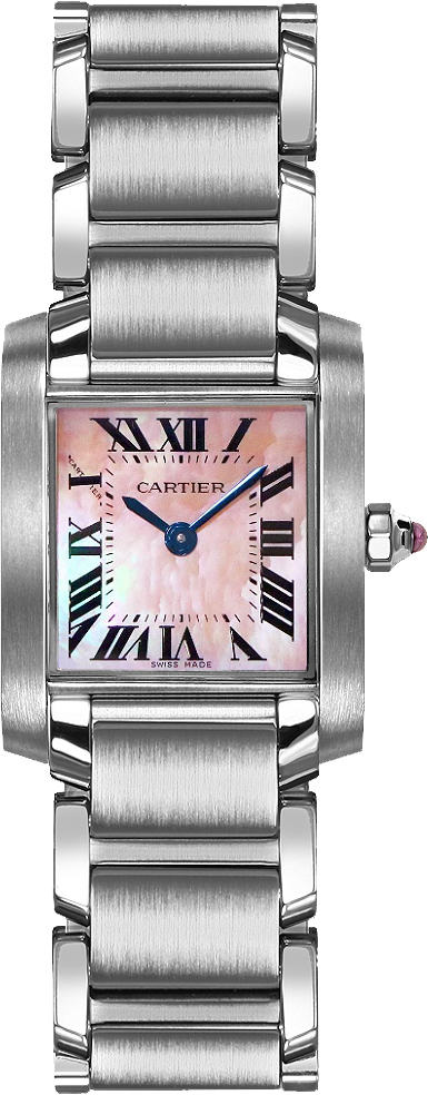 tank francaise pink pearl petite womens watch w51028q3 tank francaise pink pearl petite womens watch w51028q3
