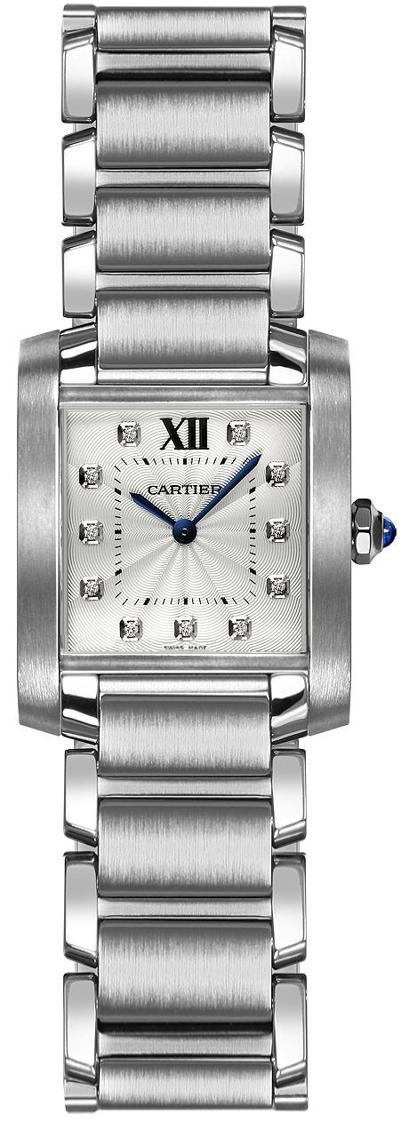 tank francaise silver diamond dial womens watch we110007 tank francaise silver diamond dial womens watch we110007