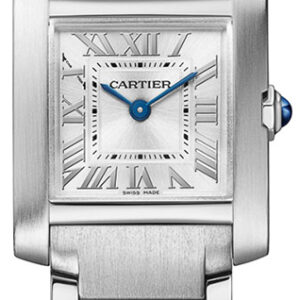 tank francaise small stainless steel womens watch wsta0065
