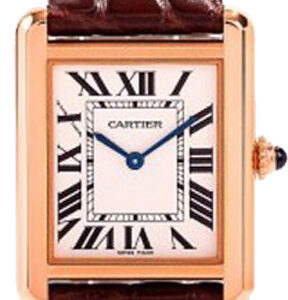 Tank Solo Rose Gold Women's Watch W5200024