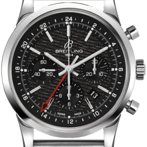 Transocean Chronograph GMT Steel Men's Watch AB045112/BC67-154A