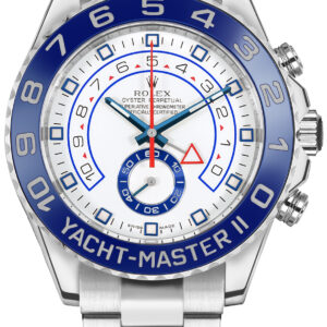 Yacht-Master II White Dial Men's Luxury Watch 116680-0001