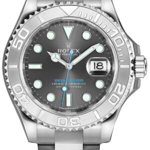 Yacht-Master Platinum Bezel Oystersteel Men's Watch 40 116622