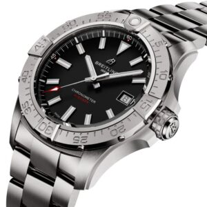 avenger automatic 42 black index dial mens watch a17328101b1a1