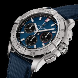 avenger b01 chronograph 42 blue dial mens watch ab0146101c1x1