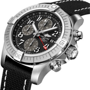 avenger chronograph gmt 45 steel mens watch a24315101b1x1