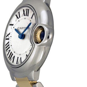 ballon bleu 28mm gold steel womens watch w69007z3