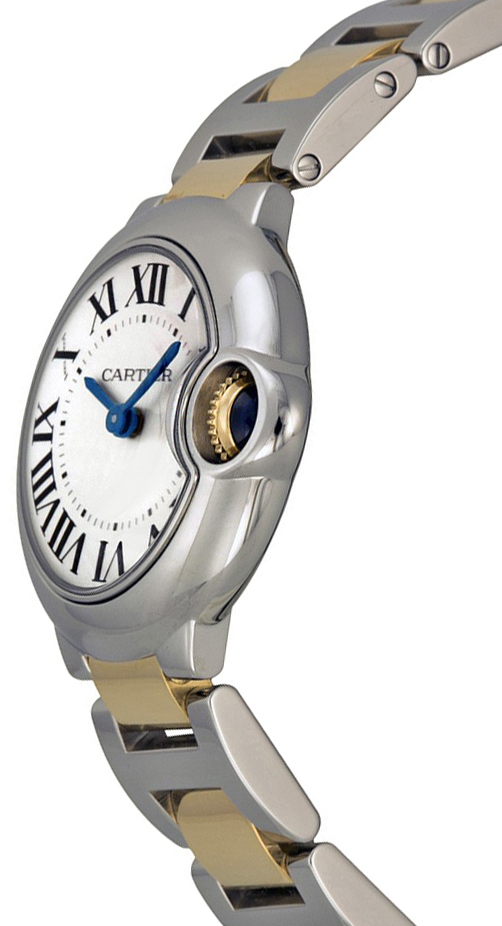 ballon bleu 28mm gold steel womens watch w69007z3 ballon bleu 28mm gold steel womens watch w69007z3