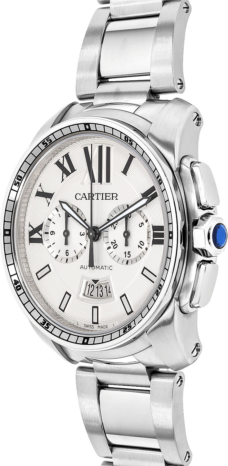 calibre de cartier luxury mens watch w7100045 calibre de cartier luxury mens watch w7100045
