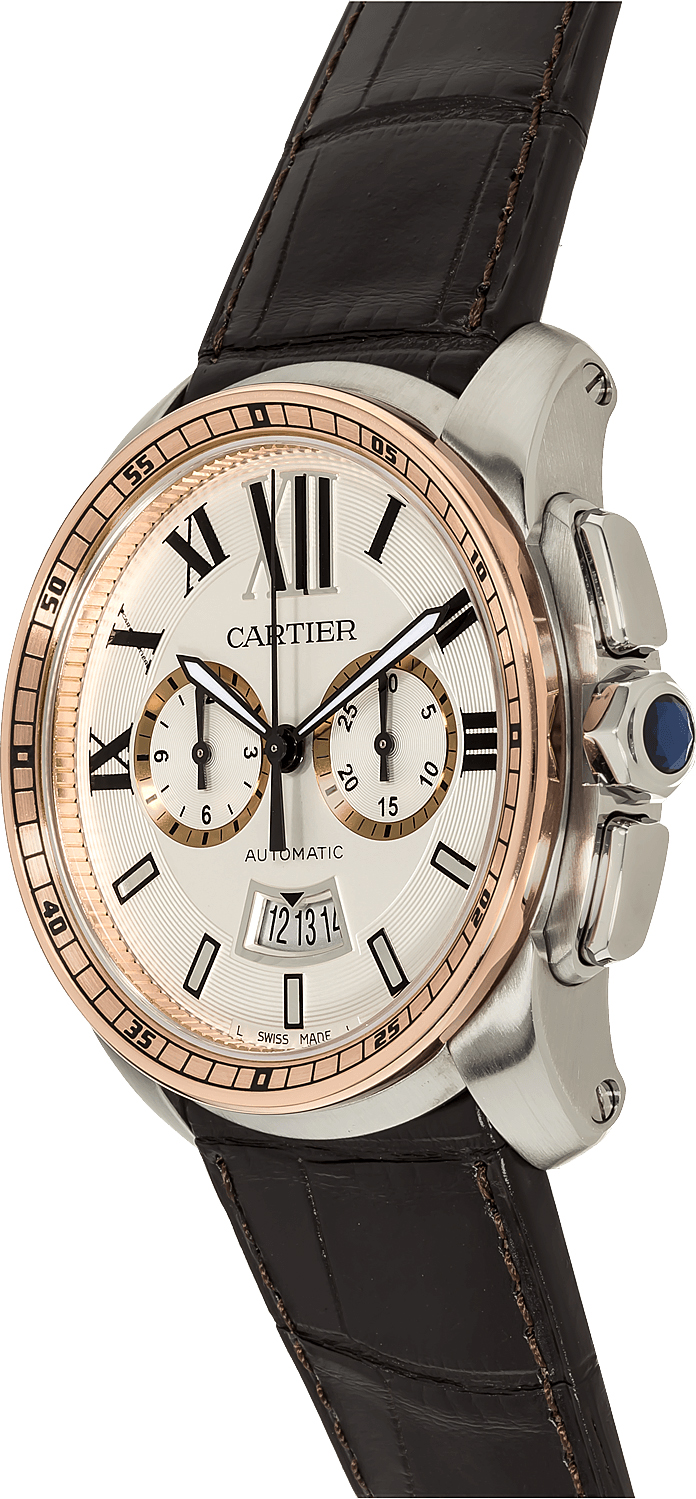 calibre de cartier mens luxury watch w7100043 calibre de cartier mens luxury watch w7100043
