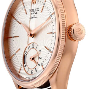 cellini dual time 18k rose gold mens watch 50525 0008