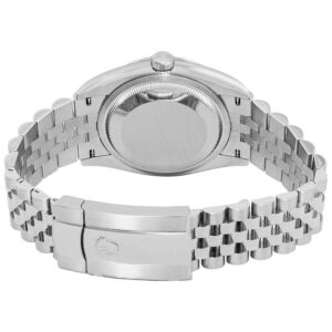 datejust 41 white dial oystersteel automatic mens watch 126300 0006