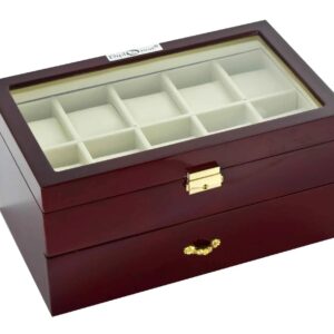 diplomat 20 piece rosewood watch box