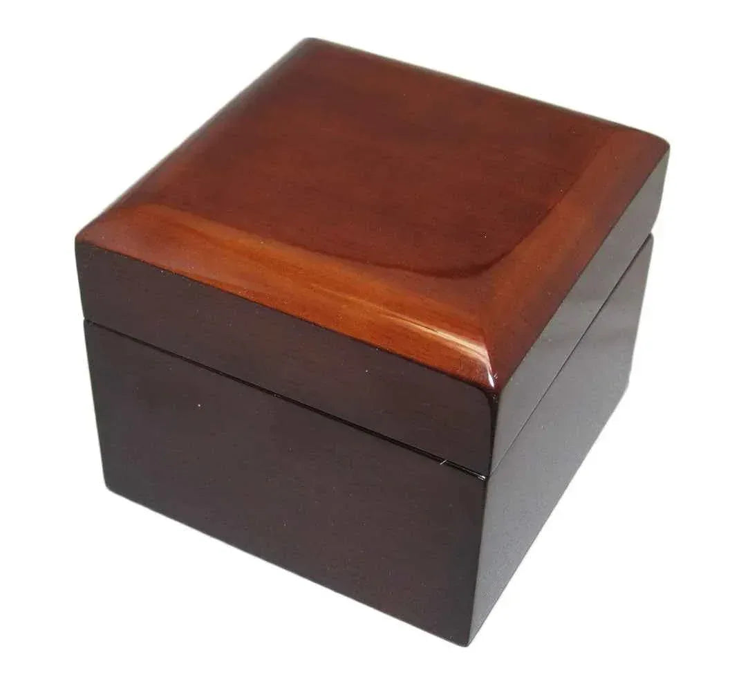 diplomat single mahogany wood watch box diplomat single mahogany wood watch box