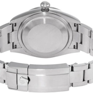 explorer 36mm black dial oystersteel unisex watch 124270 0001