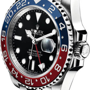 gmt master ii pepsi oystersteel jubilee mens watch 126710blro 0001