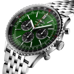 navitimer b01 chronograph 46 steel mens watch ab0137241l1a1